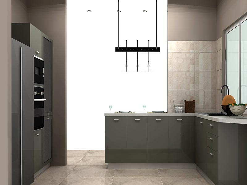 Modular kitchen view