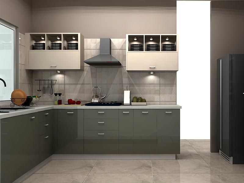 Modular kitchen view